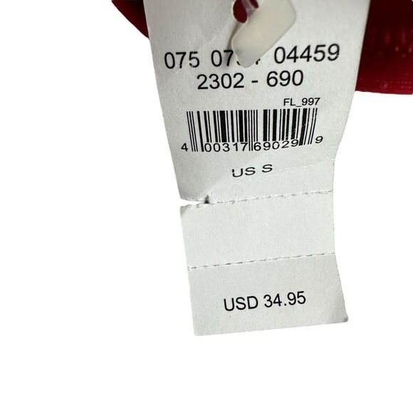 Aerie Bandeau Bikini Top Orange size Small NEW - Picture 6 of 7